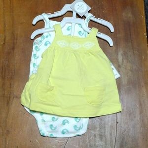 Three-piece short outfit